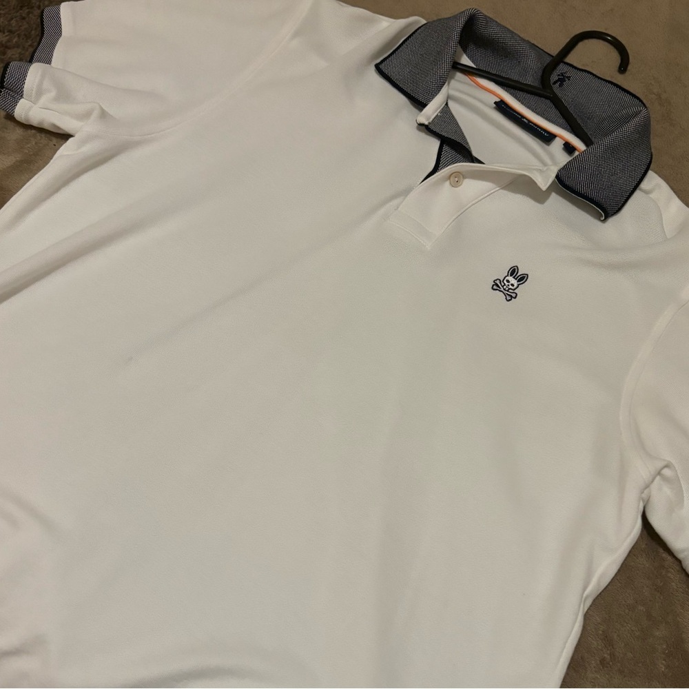 COPY - Psycho bunny polo white